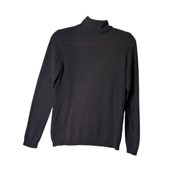 Charter Club Sweaters - Charter Club Luxury 100% cashmere black classic turtleneck size Small basic Soft